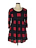 Reborn Red Casual Dress Size 1X - photo 1