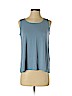 J.jill Blue Sleeveless Top Size S (petite) - photo 1