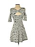 Candie's Ivory Casual Dress Size XS - photo 2