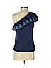 Red Camel Blue Sleeveless Top Size S - photo 2