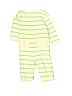 Gymboree 100% Cotton Stripes Yellow Long Sleeve Outfit Size 0-3 mo - photo 2