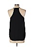 Lily White 100% Polyester Black Sleeveless Blouse Size L - photo 2
