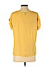 Forever 21 100% Polyester Yellow Short Sleeve Blouse Size S - photo 2