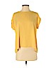 Forever 21 100% Polyester Yellow Short Sleeve Blouse Size S - photo 1