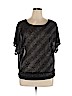 No Boundaries Black Short Sleeve Top Size 19 - photo 1