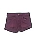 American Eagle Outfitters Burgundy Denim Shorts Size 4 - photo 1
