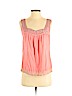 Lucky Brand 100% Cotton Pink Sleeveless Blouse Size S - photo 1