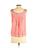 Lucky Brand 100% Cotton Pink Sleeveless Blouse Size S - photo 2