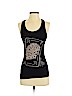 Rough Roses Black Tank Top Size S - photo 1