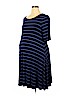 Old Navy - Maternity Blue Casual Dress Size XL - photo 1