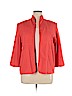 Alfred Dunner 100% Cotton Orange Jacket Size 14 (petite) - photo 1