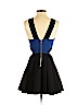 Three Floor Black Cocktail Dress Size 2 - photo 2