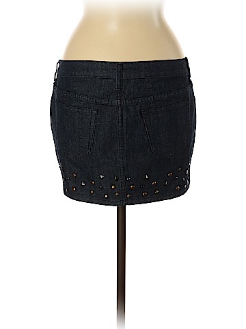 City Streets Denim Skirt (view 2)
