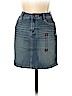Something Else from Skechers Blue Denim Skirt Size 7 - photo 1