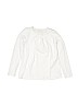 Crewcuts 100% Cotton White Long Sleeve T-Shirt Size 10 - photo 1