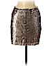 INA 100% Nylon Gold Casual Skirt Size M - photo 1