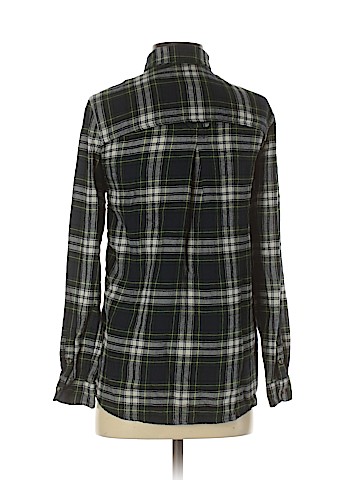 American Eagle Outfitters Long Sleeve Button-Down Shirt (view 2)