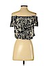 Aerie 100% Rayon Black Short Sleeve Blouse Size S - photo 2