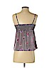 American Eagle Outfitters 100% Polyester Gray Sleeveless Blouse Size S - photo 2