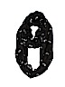 Pieces Print Black Scarf One size - photo 1