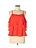 A. Byer 100% Polyester Red Sleeveless Blouse Size M - photo 1