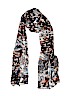 Unbranded 100% Silk Print Black Silk Scarf One size - photo 1