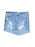 Celebrity Pink Blue Denim Shorts Size 3 - photo 1