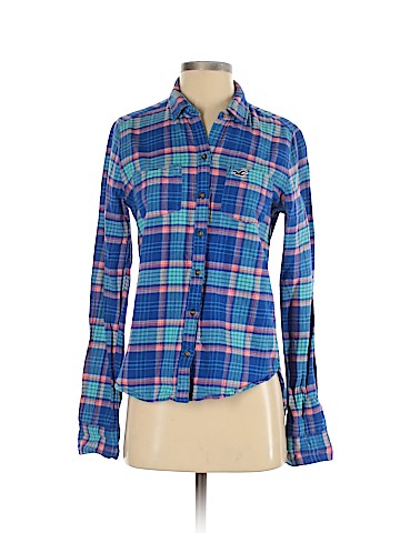 Hollister Long Sleeve Button-Down Shirt (view 1)