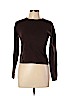 Qi Cashmere 100% Cashmere Brown Cashmere Pullover Sweater Size L - photo 1