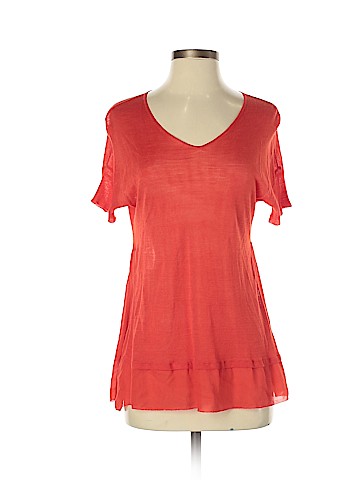 Eileen Fisher Short Sleeve Silk Top (view 1)