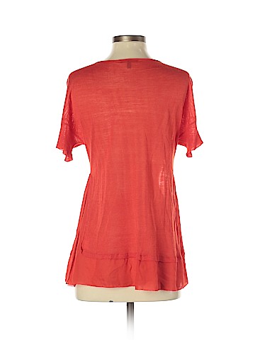 Eileen Fisher Short Sleeve Silk Top (view 2)