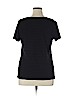 Lane Bryant Black Short Sleeve T-Shirt Size 14 - 16 Plus - photo 2