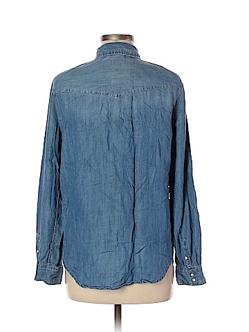 American Eagle Outfitters Long Sleeve Button-Down Shirt (view 2)