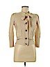 Diane von Furstenberg 100% Merino Wool Ivory Wool Cardigan Size M - photo 1