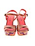 American Eagle Shoes Orange Wedges Size 7 - photo 2