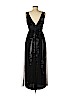 Kay Unger 100% Polyester Black Cocktail Dress Size 6 - photo 2