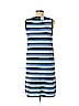 J. McLaughlin 100% Cotton Blue Casual Dress Size M - photo 2