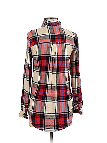 American Eagle Outfitters Long Sleeve Button-Down Shirt (view 2)