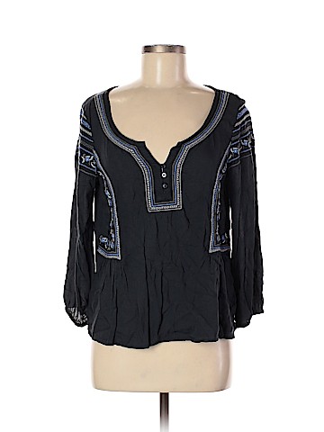 American Eagle Outfitters Long Sleeve Blouse (view 1)