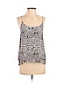 H&M 100% Polyester Gray Sleeveless Blouse Size 2 - photo 1