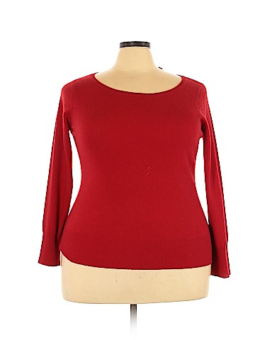 Neiman Marcus Cashmere Pullover Sweater (view 1)