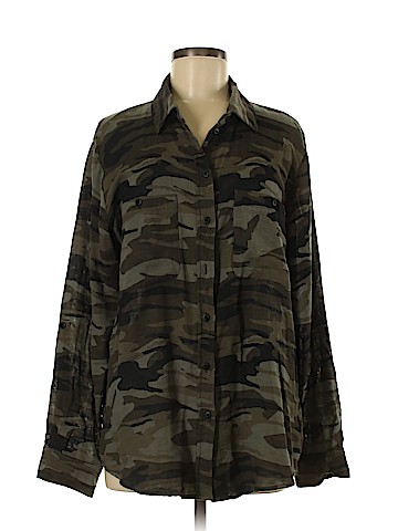 Sanctuary Curve Long Sleeve Button-Down Shirt (view 1)