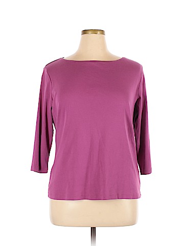 Coldwater Creek 3/4 Sleeve T-Shirt (view 1)