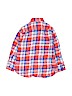 Crewcuts 100% Cotton Red Long Sleeve Button-Down Shirt Size 4 - 5 - photo 2