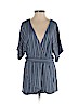 Lulu's 100% Rayon Blue Romper Size S - photo 1