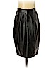 Cynthia Rowley 100% Leather Black Leather Skirt Size 2 - photo 2