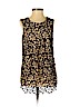 Neiman Marcus for Target Tan Sleeveless Blouse Size XS - photo 1