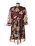 Hemant And Nandita 100% Polyester Brown Casual Dress Size 6 - photo 2