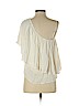 Ella Moss 100% Rayon Ivory Short Sleeve Top Size S - photo 2
