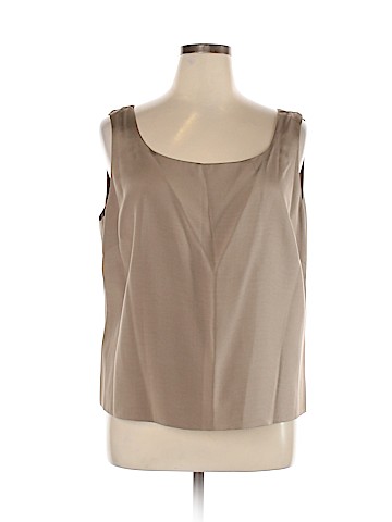 Lafayette 148 New York Sleeveless Silk Top (view 1)